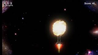 Space Shooter with Sound Effects & Post processing