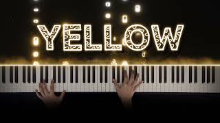 Coldplay - Yellow | Piano Cover with Strings (with Lyrics & PIANO SHEET)