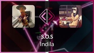 Beat Saber | Leva | Indila - S.O.S [Expert+] (BL #1) | S 80.97%