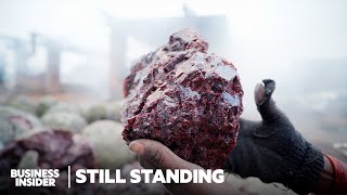 How Himalayan Black Salt Is Made At Dangerous Temperatures In India | Still Stan