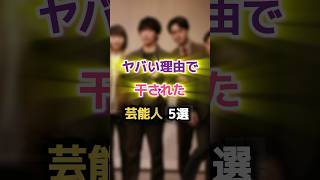 ヤバい理由で干された芸能人5選