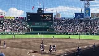 第105全国高等学校野球選手権記念大会　　準々決勝　花巻東高校　試合前シートノック