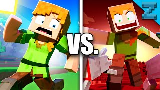 ENDING A vs. B "Angry Alex" 🎵 Minecraft Animation Music Video