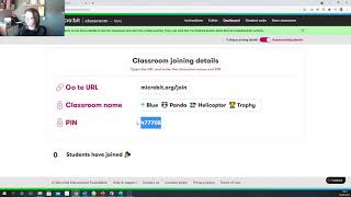 How to use microbit classroom and python
