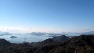 世界山頂シリーズ168　【白滝山／しらたきやま】　広島県