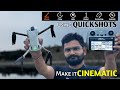 DJI mini 3 QuickShots tutorial in hindi | make it cinematic