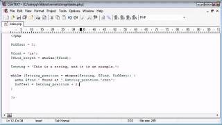 Beginner PHP Tutorial - 49 of 200 - String Functions String Position Part 2 (www.dynamicwebart.com)