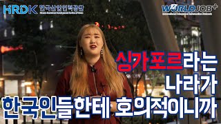 싱가포르 해외취업 이야기! 싱가포르 전자기기 취업자 강소리 인터뷰