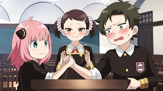 【ダミアニャ】ダミアンVSアーニャの腕相撲一本勝負！ちんちくりんの手がふにふにして集中できないダミアン…勝負の結果は？【スパイファミリー】【SPY×FAMILY】【アニメ2期】【アフレコ】