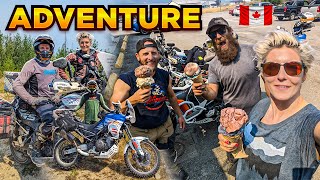 The Big Bike Swap and Big Ice Creams! | Good Times with Canadian Adventure Riders  - EP. 268