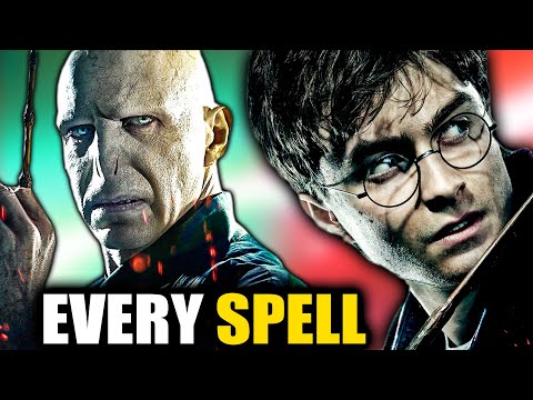 What are all the Harry Potter spells?
