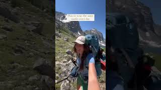 5 tips for beginner backpackers 👀 #backpacking #backpackingadventures #backpackinggear #hikers
