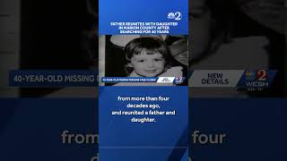 Father reunites with daughter in Marion County after searching for 40 years