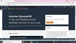 Creating AWS DynamoDB Using Serverless framework