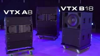 JBL VTX A8 Line Arrays \u0026 B18 Subwoofers: Quick Look