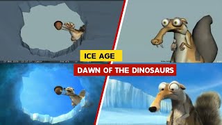 Ice Age Dawn of the Dinosaurs | Comparison Animation Reel | Jeff Gabor | @3DAnimationInternships