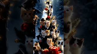 Cats React to Christmas!