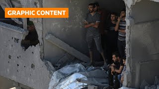 GRAPHIC WARNING: Israel strikes Gaza refugee camp, says Hamas commander killed