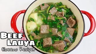 HOW TO COOK: Easy Beef Lauya [Easy Ilocano Recipe]