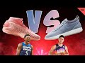 Anthony Edwards VS Devin Booker! Who's SHOE IS BETTER? Adidas AE 1 VS Nike BOOK 1!