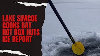 Lake Simcoe, Cooks Bay, Current Ice Conditions Reporting