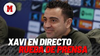 EN DIRECTO I Rueda de prensa de Xavi Hernández previa al FC Barcelona-Rayo Vallecano, en vivo