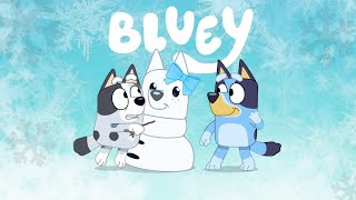 Bluey Especial de Nieve ❄️ | Episodio La Muñeca de Nieve⛄con Muffin