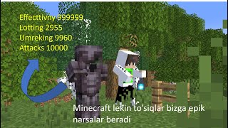 Minecraft lekin bizda to'siqlar epik narsalar beradi🚧