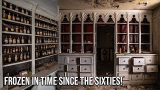 We discovered a fully-stocked abandoned DRUG STORE entirely frozen in time since the sixties! (RARE)