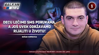 INTERVJU: Dušan Koprivica - Decu lečimo SMS porukama, a održavamo rijaliti u životu! (31.12.2021)