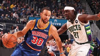 Golden State Warriors vs Milwaukee Bucks Full Game Highlights | 2022 NBA Season