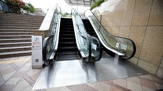 【フジテック製】南海なんば駅　昇りエスカレーター