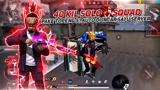 40 KIL SOLO VS SQUAD PAKE TOPEN S1 | AUTO DI INCAR SATU SERVER