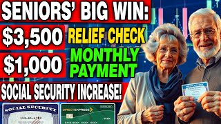 BIG WIN FOR SENIORS - $3500 WITH $1000 MONTHLY PAYMENTS COMING THIS FRIDAY FOR SOCIAL SECURITY SSDI