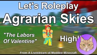 Agrarian Skies - LoV HL #7 - Thaumcraft Lesson #1