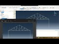 roof truss modelling and simulation in ABAQUS