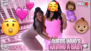 WE’RE HAVING A BABY 🎉 BESTRFRIEND GENDER REVEAL | GUESS THE GENDER? 🤭 | (I’m still shocked)