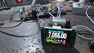 Homebrew HF Radio Exciter 40m band RX Test