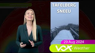 29 Augustus 2024 | Vox Weervoorspelling