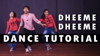 Dheeme Dheeme Dance Tutorial  | step By Step | Vicky Patel Choreography