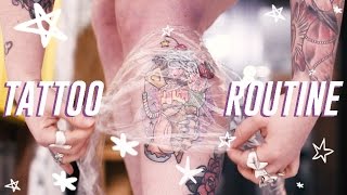 Getting A Tattoo Routine | Helen Anderson