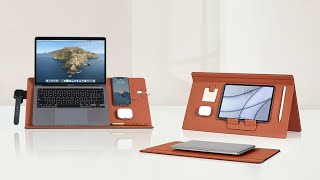 Now on Kickstarter: Moft Smart Desk Mat -Snap, Stand \u0026 Organize All Your Devices