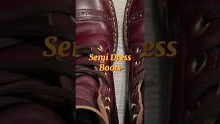 White’s Boots Semi Dress Horween Burgundy Boots