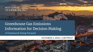 Public Release Webinar: Greenhouse Gas Emissions Information for Decision Making