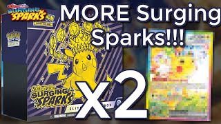 MORE SURGING SPARKS | Two Surging Sparks Elite Trainer Boxes Opening