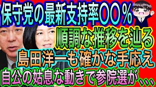 【日本保守党】最新支持率〇〇%！島田洋一も確かな手応え／自公の姑息な動きで参院選が､､､