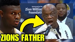 Zion Williamson Step Father STANDS UP FOR HIM…..(Moriah Mills)