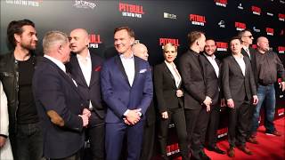 Pitbull.Ostatni pies. Migawka z premiery filmu 13.03.2018 Złote Tarasy, Multikino