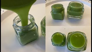 HE COMBINED 2 MATERIALS AND WRINKLES WERE NOW! MAGIC GREEN CREAM RECIPE!