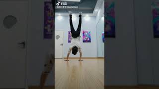 Kip-up \u0026 handstand（鲤鱼打挺 \u0026 倒立）